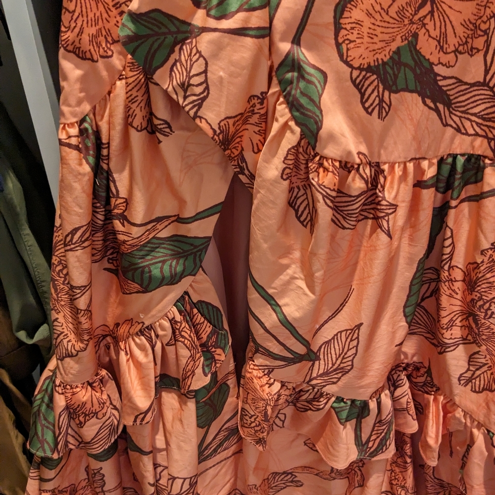 Hutch One-Shoulder Ruffle Maxi Dress - Picture 2 of 6